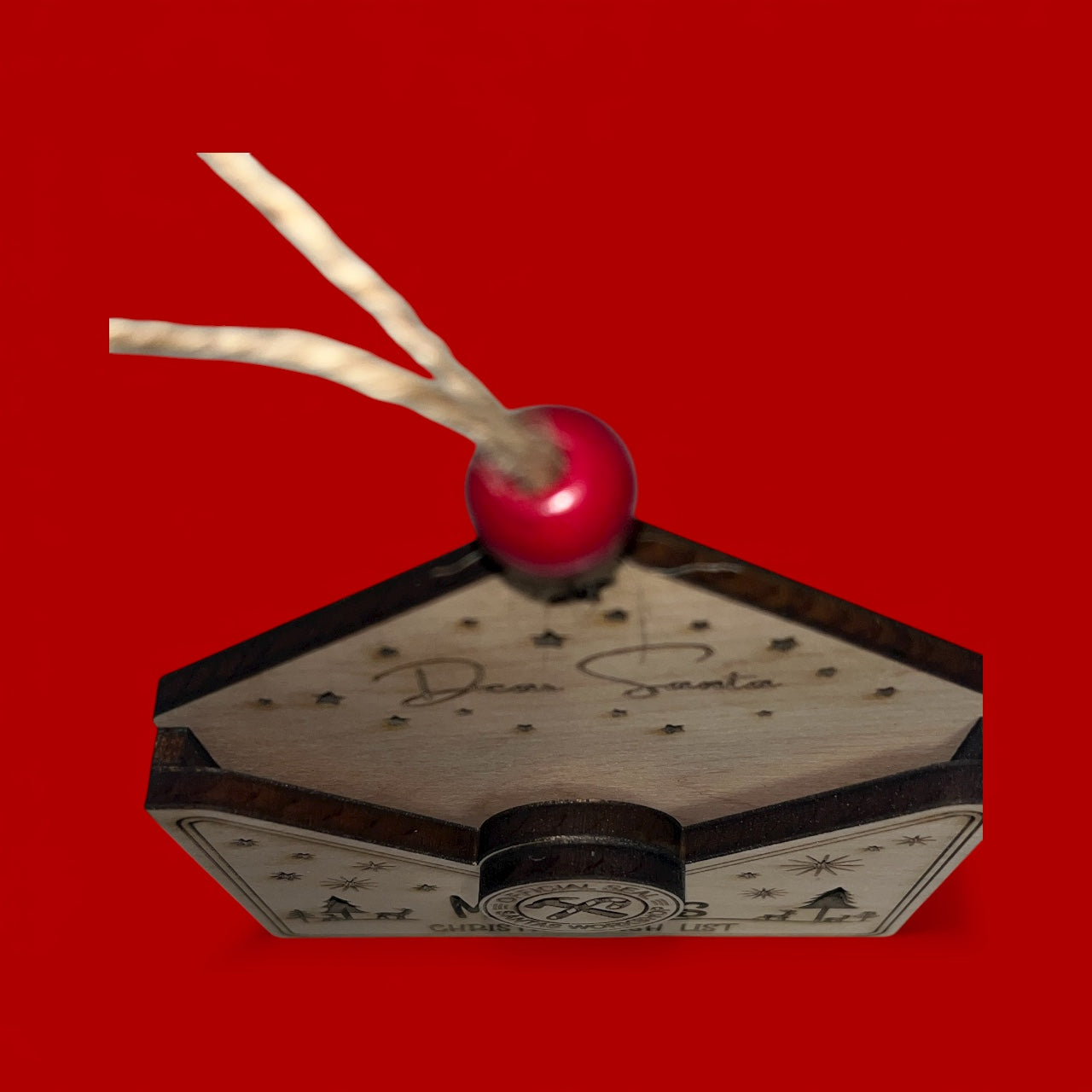 Christmas Wish List Ornament