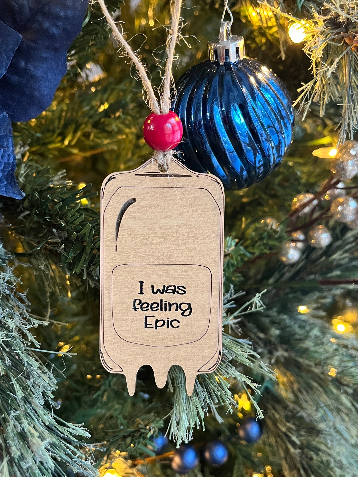 TVD Blood Bag Ornament