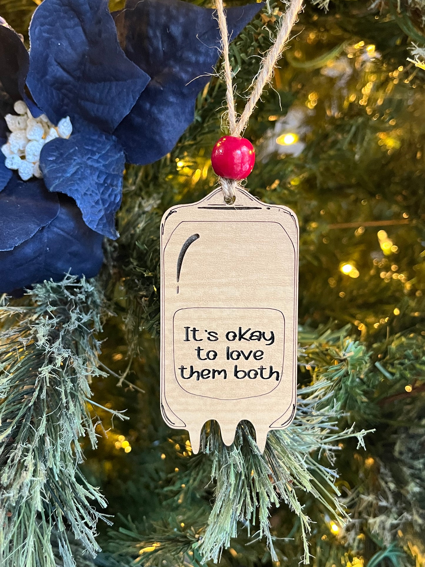 TVD Blood Bag Ornament