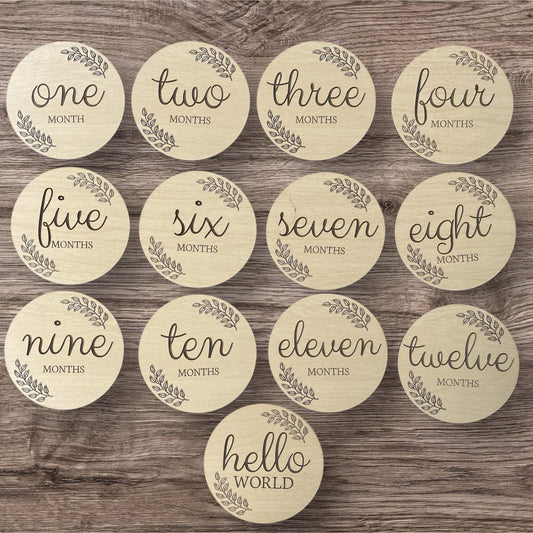 Baby Milestone Markers