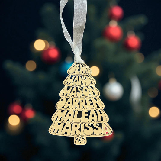 Personalized Family Ornament