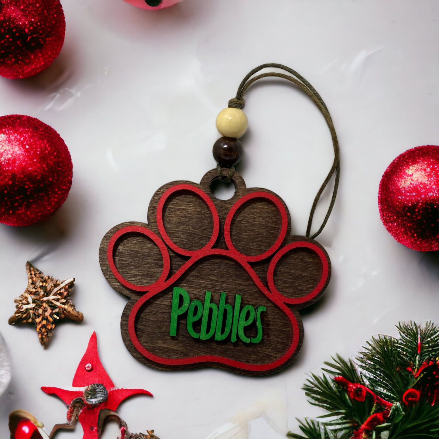 Fur Baby Christmas Ornaments!