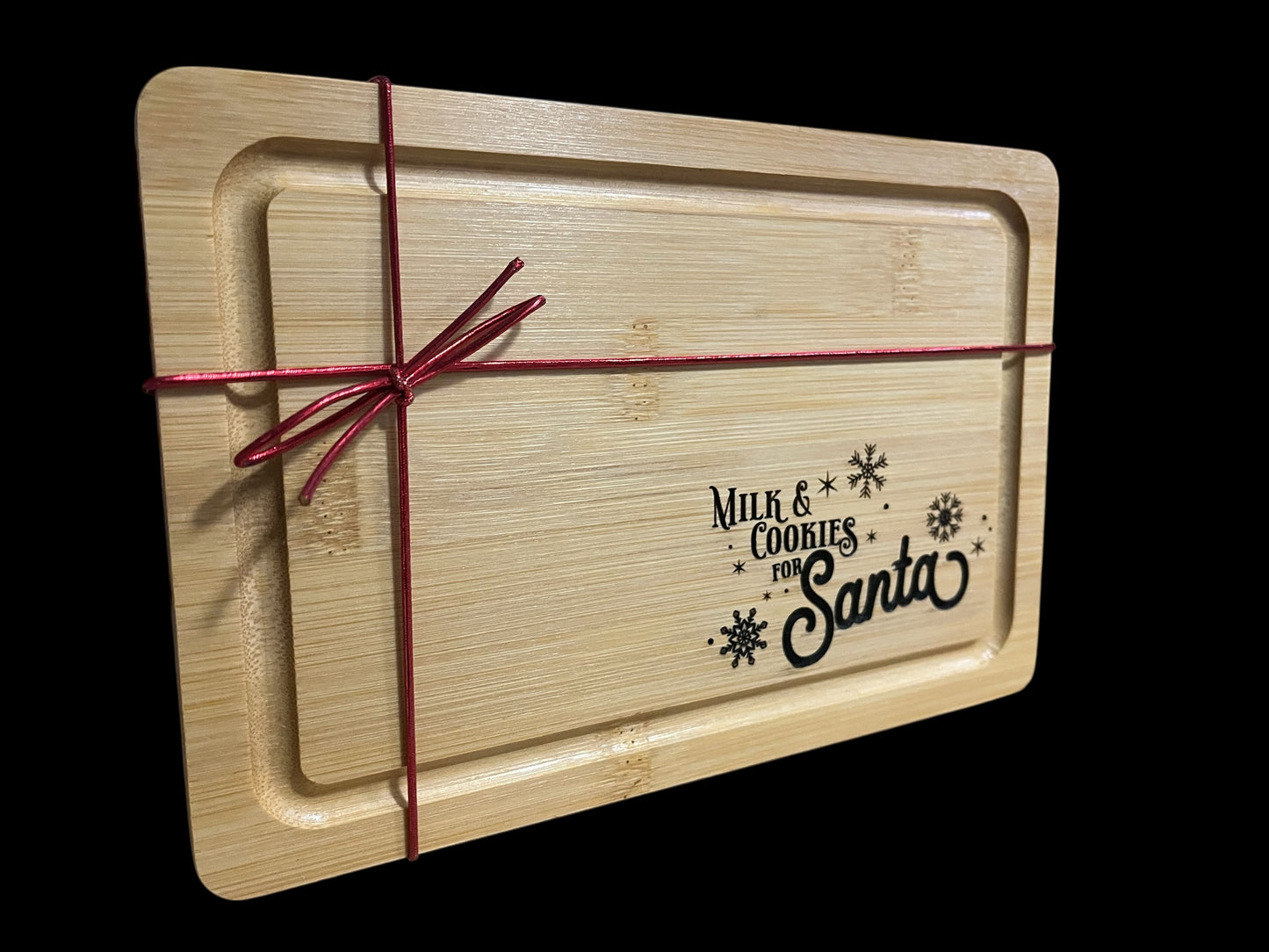 Milk and Cookies for Santa Cutting Board