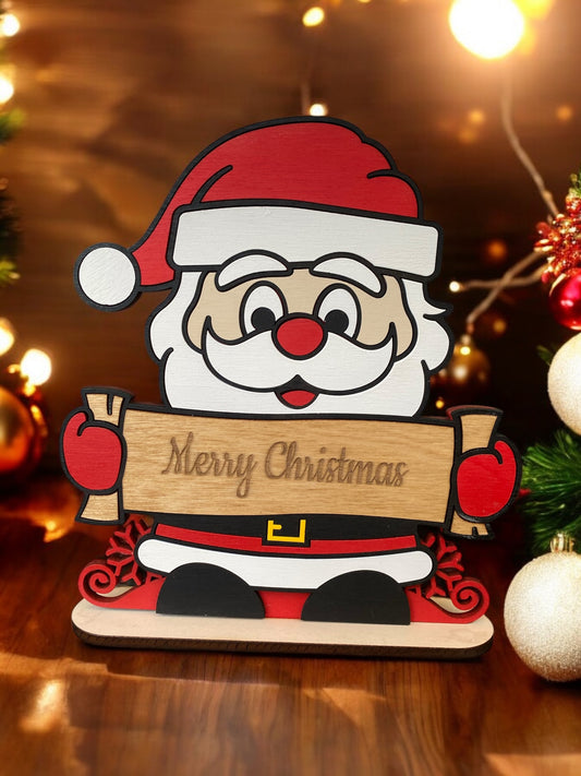 Christmas character stands