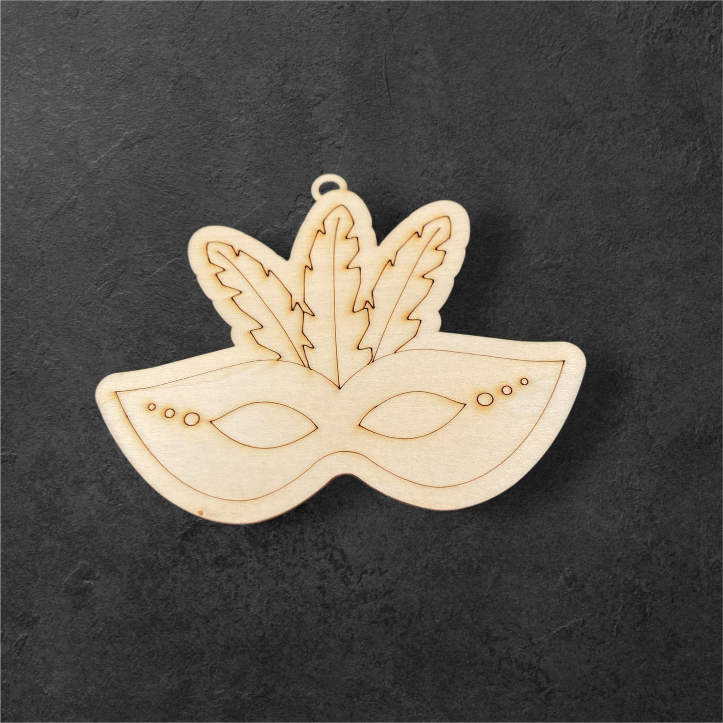 Mardi Gras DIY color ornament kit
