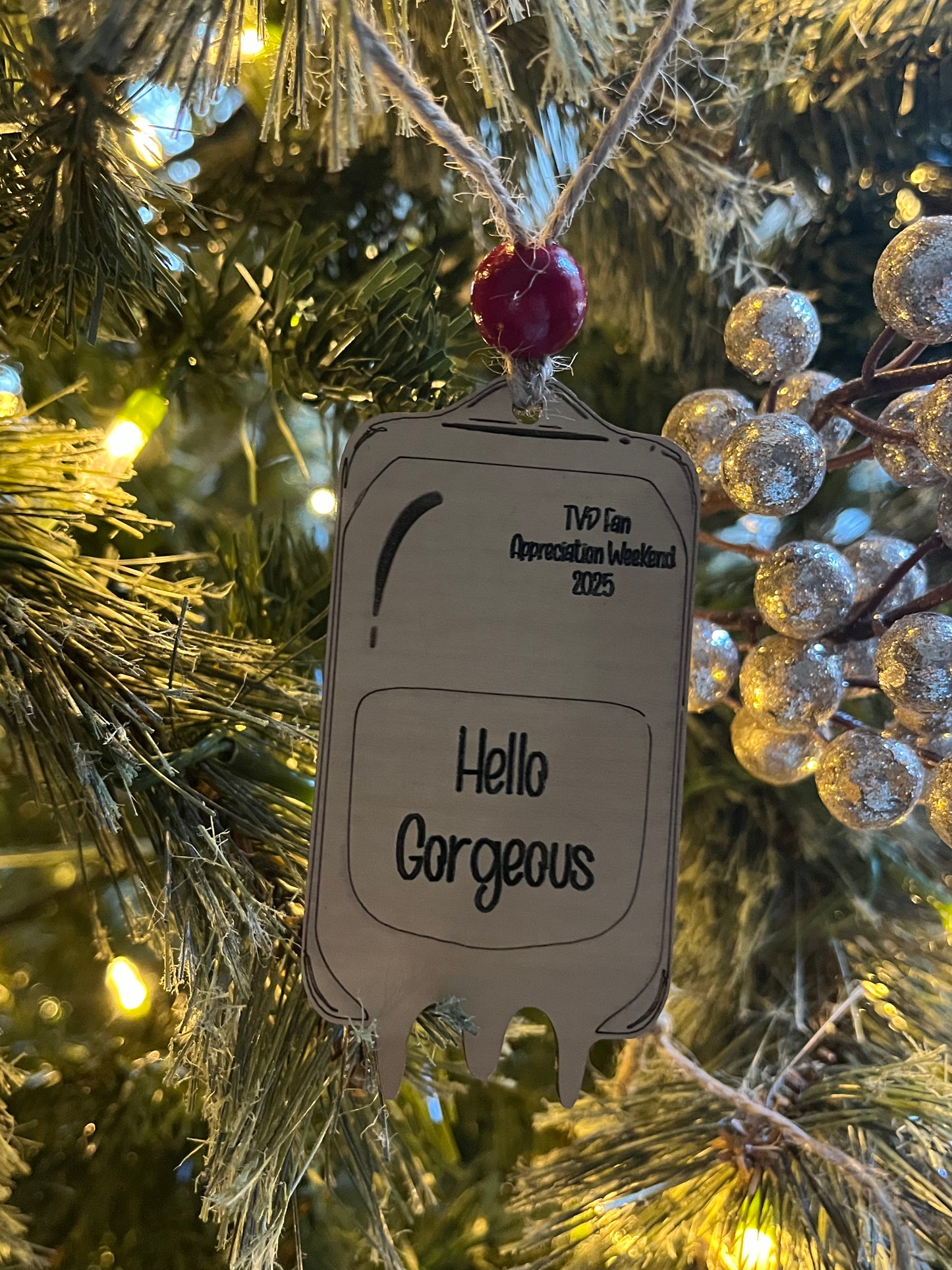 TVD Blood Bag Ornament