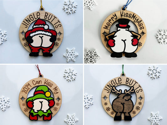 Bum Ornaments