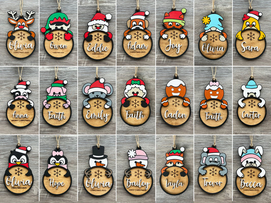 Christmas Character Ornaments